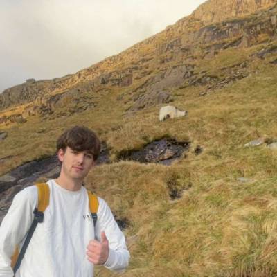 Former Coleg Menai student Peter Jenkins