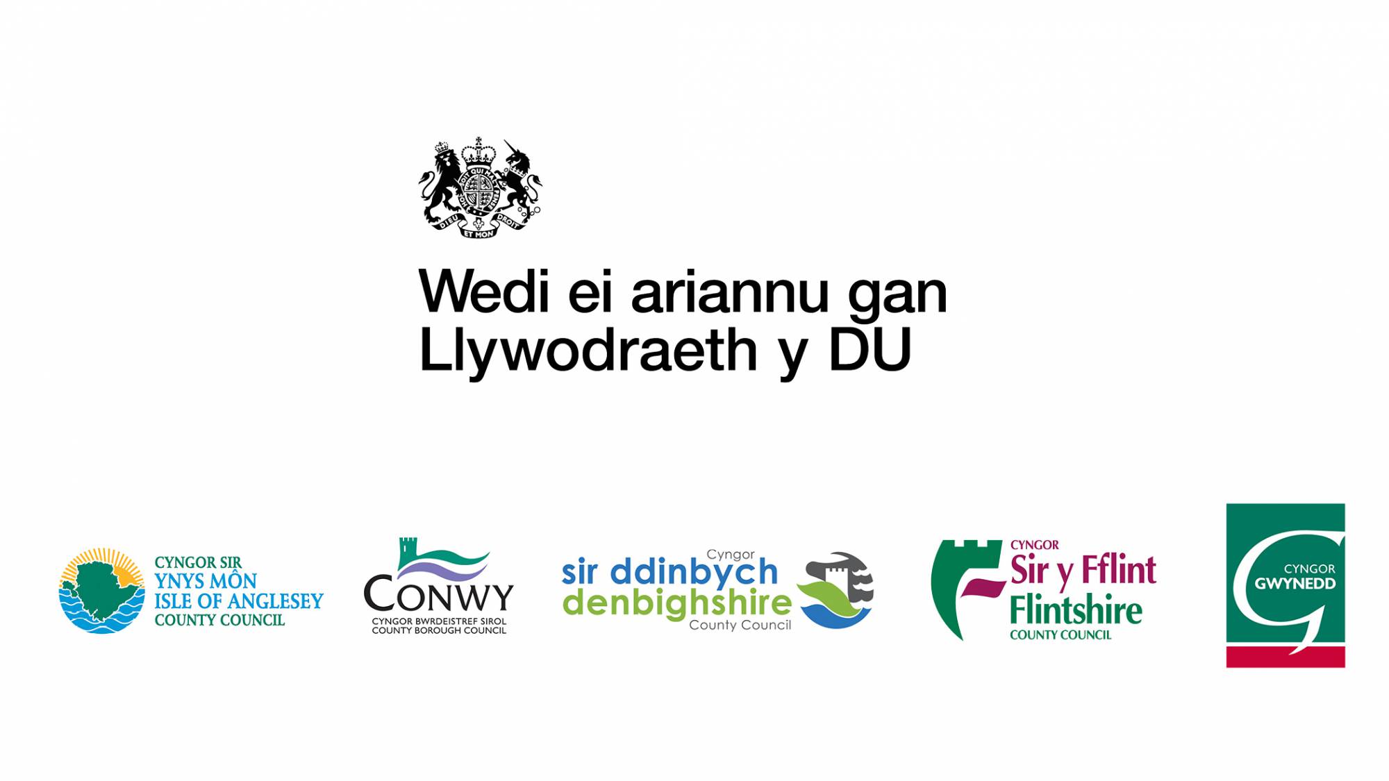 Logos prosiect digidol gwyrdd